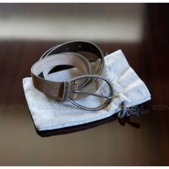 Brunello Cucinelli Belt Women’s Suede Size XS
